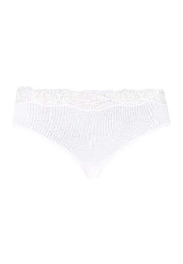 71378 High Cut Brief - 101 White
